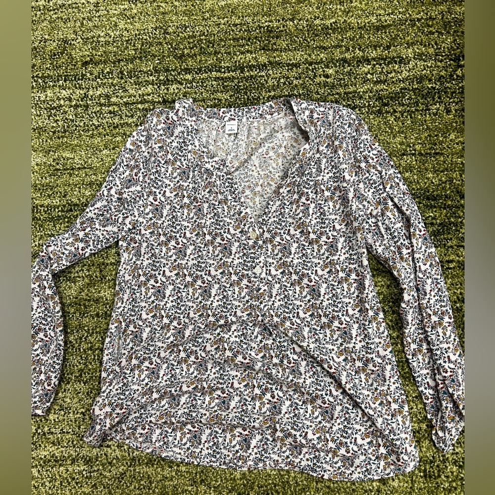 Old navy floral blouse - Picture 1 of 6